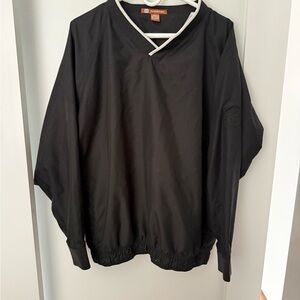 Black Windbreaker Jacket